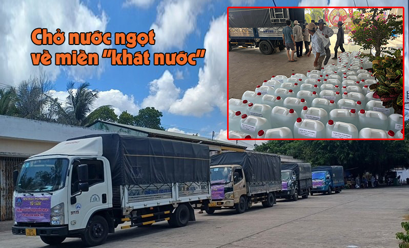Chở nước ngọt về miền “khát nước”
